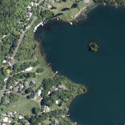 Satellite imagery of Te Miro Point, NZ