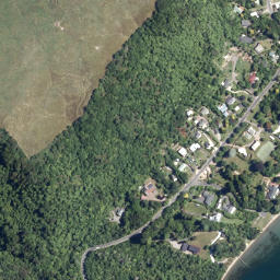 Satellite imagery of Te Miro Point, NZ