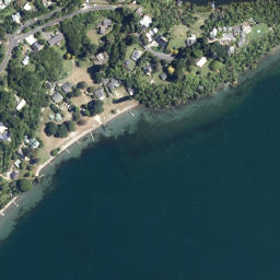 Satellite imagery of Te Miro Point, NZ