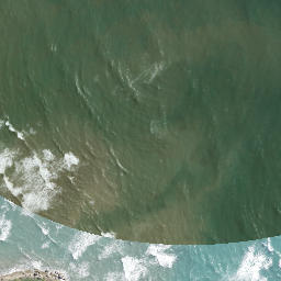 Satellite imagery of Mawhai Point, NZ
