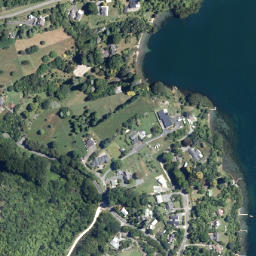 Satellite imagery of Te Whare Point, NZ
