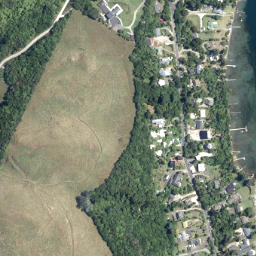 Satellite imagery of Te Whare Point, NZ