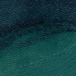 Satellite imagery of West Channel Pile Light, AU