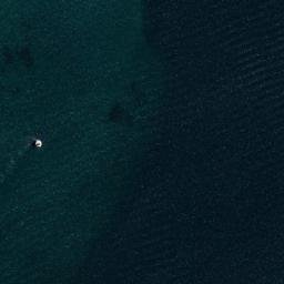 Satellite imagery of West Channel Pile Light, AU