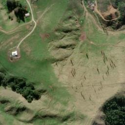 Satellite imagery of Piriaka Pa, NZ