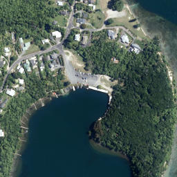 Satellite imagery of Kariri Point, NZ
