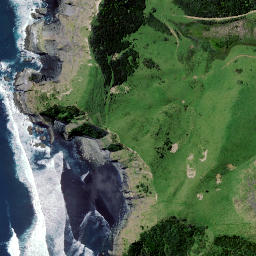 Satellite imagery of Puketarata Pa, NZ