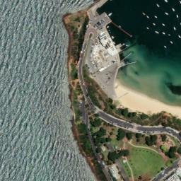 Satellite imagery of Schnapper Point, AU