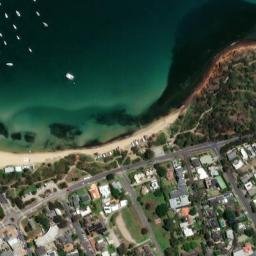Satellite imagery of Schnapper Point, AU