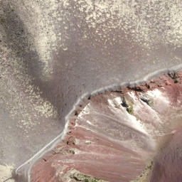 Satellite imagery of Mount Tarawera, NZ