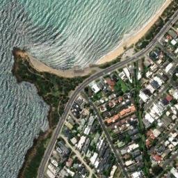 Satellite imagery of Fisherman Point, AU