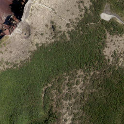 Satellite imagery of Mount Tarawera, NZ