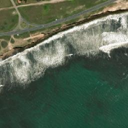 Satellite imagery of Punta Vorohué, AR
