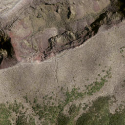Satellite imagery of Mount Tarawera, NZ
