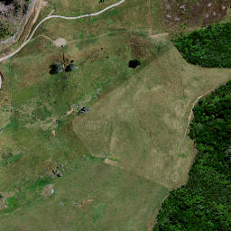 Satellite imagery of Horotea Cliffs, NZ