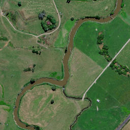 Satellite imagery of Paitahi Pa, NZ