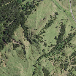 Satellite imagery of Cooks Landing Place 1769, NZ