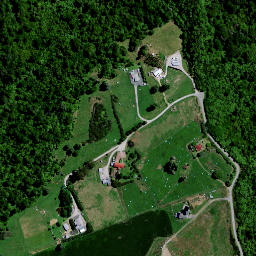 Satellite imagery of Pohatuiri Pa, NZ