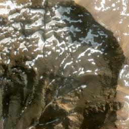 Satellite imagery of Cerro Rahue, AR