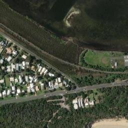 Satellite imagery of Burnt Point, AU