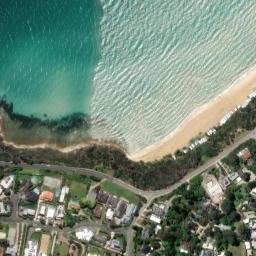 Satellite imagery of Martha Cliff, AU