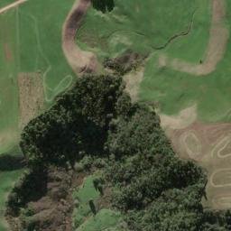 Satellite imagery of Gibraltar Rock, NZ
