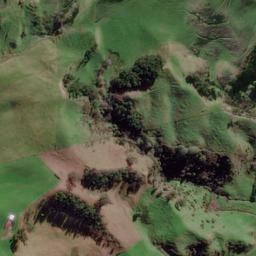 Satellite imagery of Gibraltar Rock, NZ
