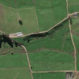 Satellite imagery of Gibraltar Rock, NZ