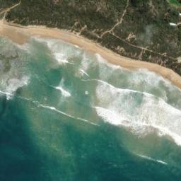 Satellite imagery of Yellowtail Rock, AU