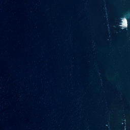 Satellite imagery of Tokamapuna Rock, NZ