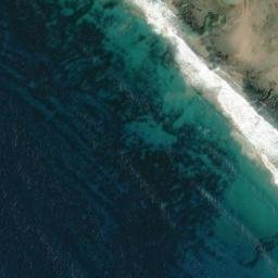 Satellite imagery of Corsair Rock, AU