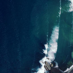 Satellite imagery of Te Ruaoteata Point, NZ