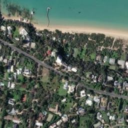 Satellite imagery of Point Franklin, AU