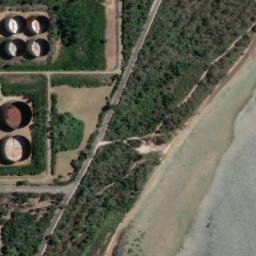 Satellite imagery of Crib Point, AU