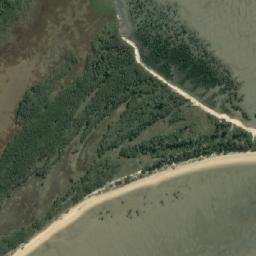 Satellite imagery of Sandy Point, AU