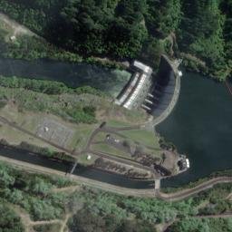 Satellite imagery of Maraetai Dam - IT IIIA, NZ