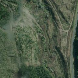 Satellite imagery of Hatu Patu (Wishing Rock), NZ