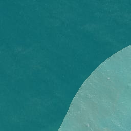 Satellite imagery of Cooks Landing Place 1769, NZ