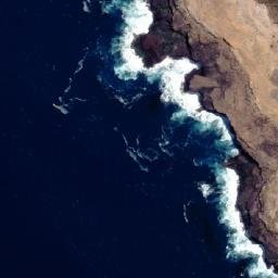 Satellite imagery of Cape Duquesne, AU