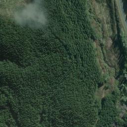 Satellite imagery of Hatu Patu (Wishing Rock), NZ