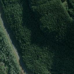 Satellite imagery of Hatu Patu (Wishing Rock), NZ
