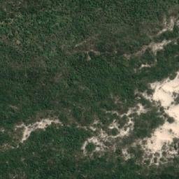 Satellite imagery of Mount Chaucer, AU