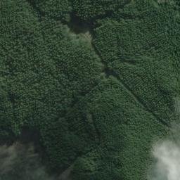 Satellite imagery of Hatu Patu (Wishing Rock), NZ