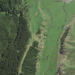 Satellite imagery of Cooks Landing Place 1769, NZ