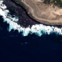 Satellite imagery of Cape Duquesne, AU