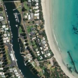 Satellite imagery of Battery Hill, AU