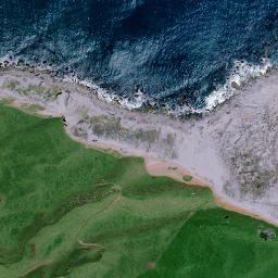 Satellite imagery of Tirua Point, NZ