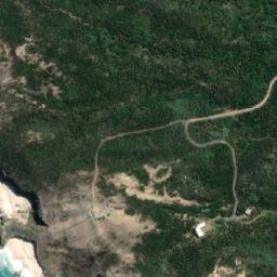 Satellite imagery of Mount Chaucer, AU
