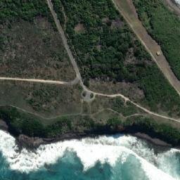 Satellite imagery of Point Danger, AU