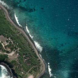 Satellite imagery of Point Danger, AU